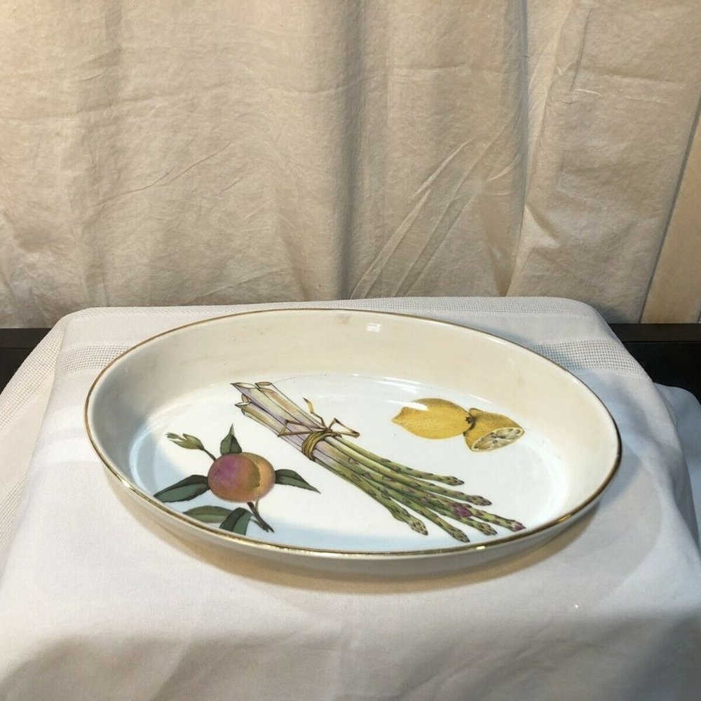 Royal Worcester Eveham Oval Baking Serving Dish 10.25" Long